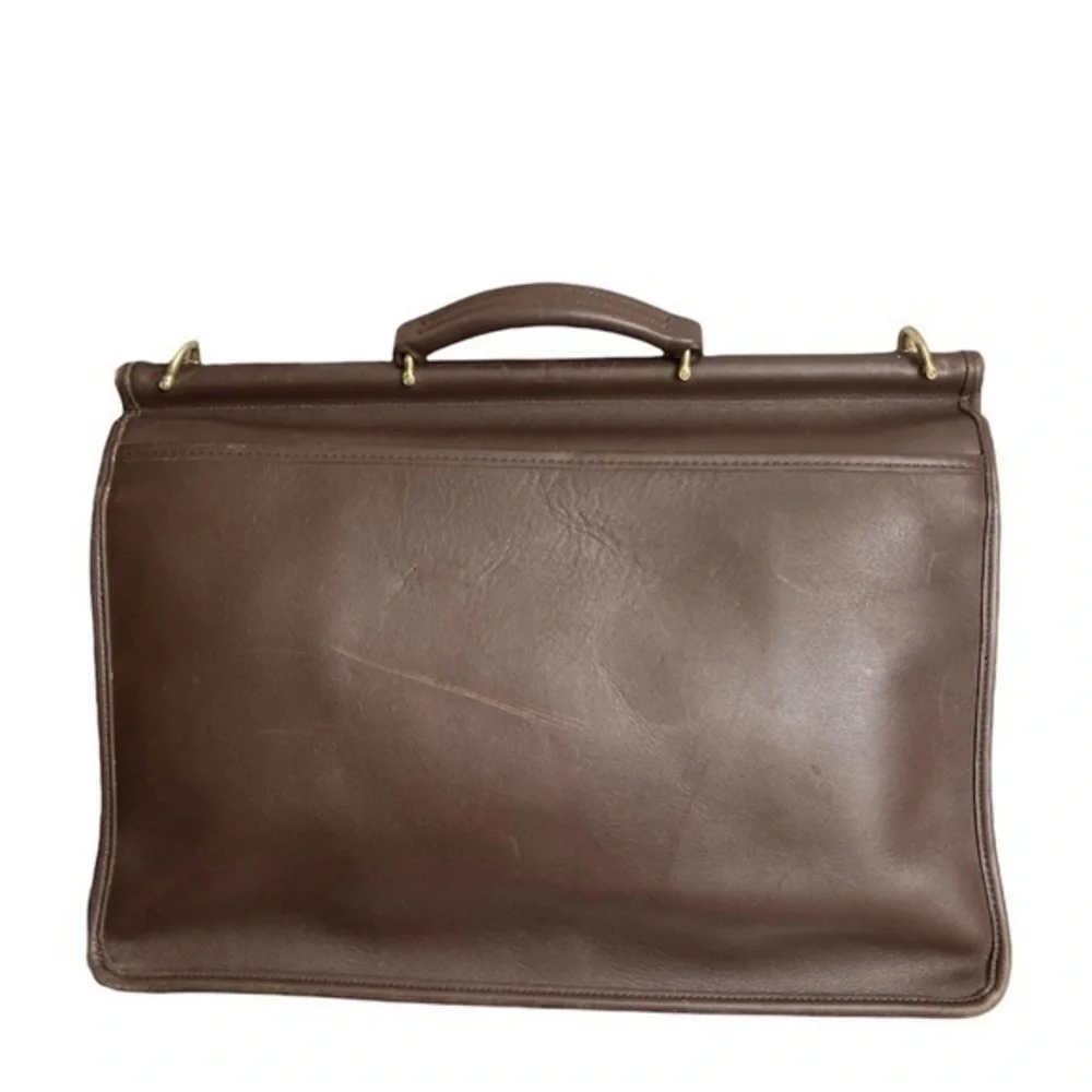 Coach vintage brown briefcase bag 5266
